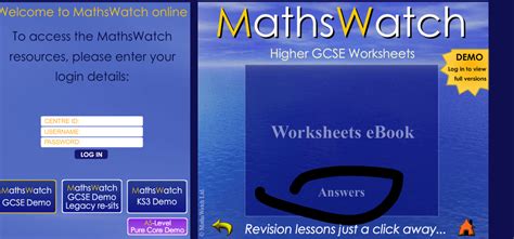 com email protected. . Mathswatch answers